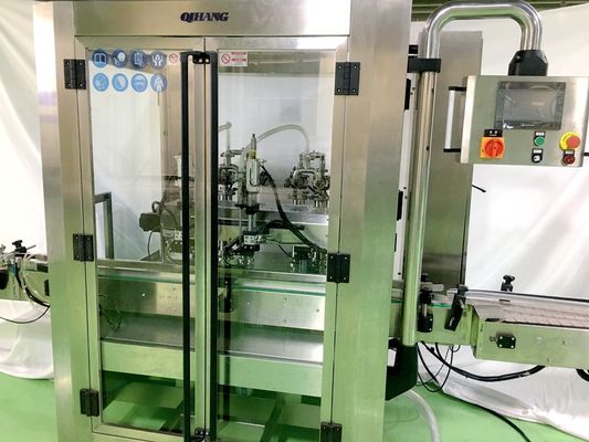 دستگاه پرکن ژل دوش ضد عفونی کننده دست 100 میلی لیتری به طور مداوم